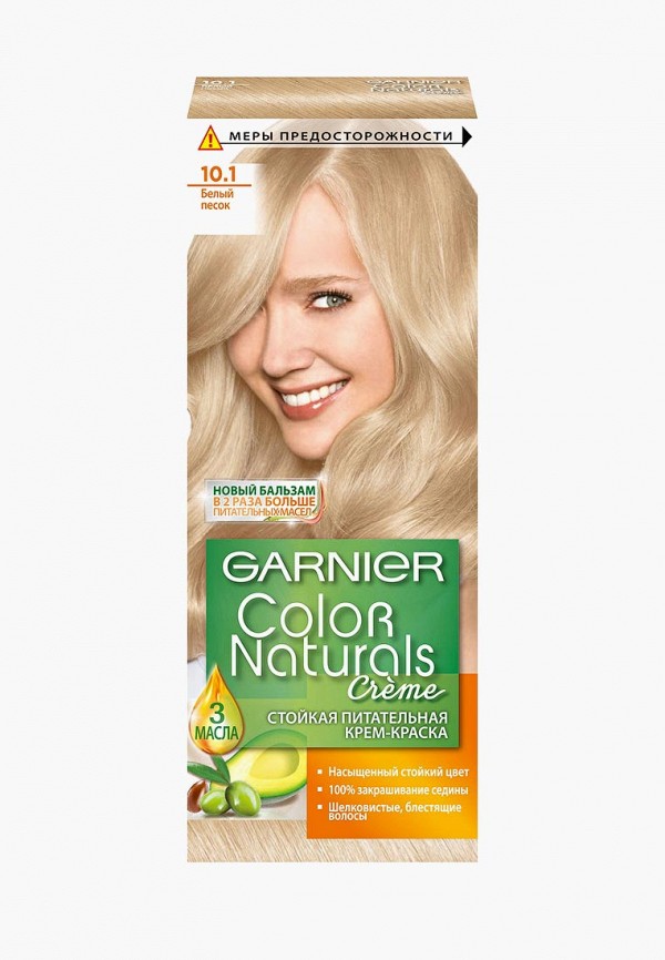 

Краска для волос Garnier, Белый, "Color Naturals", оттенок 10.1, Белый песок