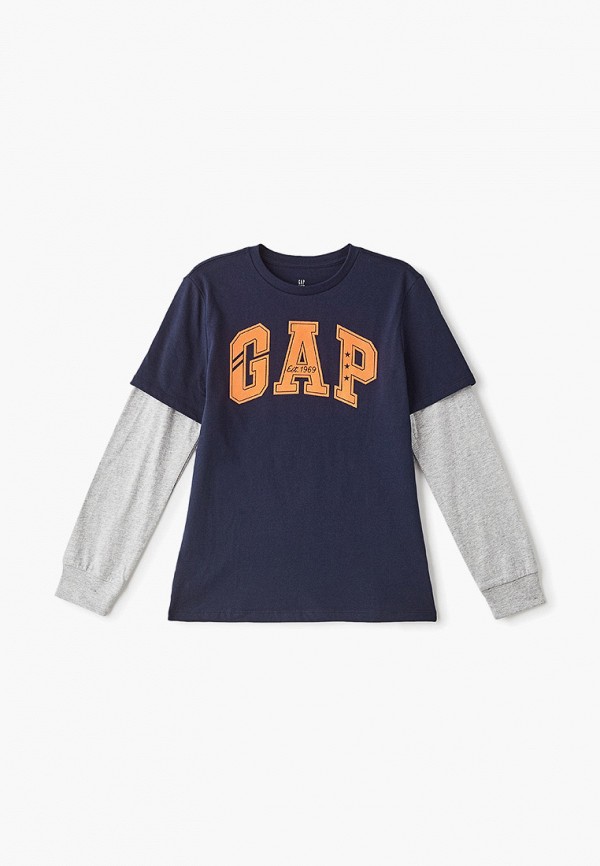 

Лонгслив Gap, Синий