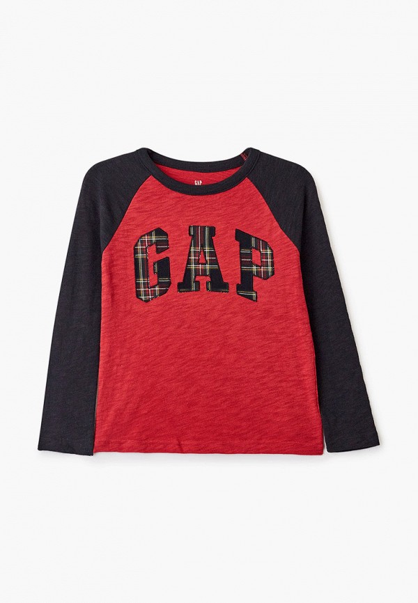

Лонгслив Gap, Красный