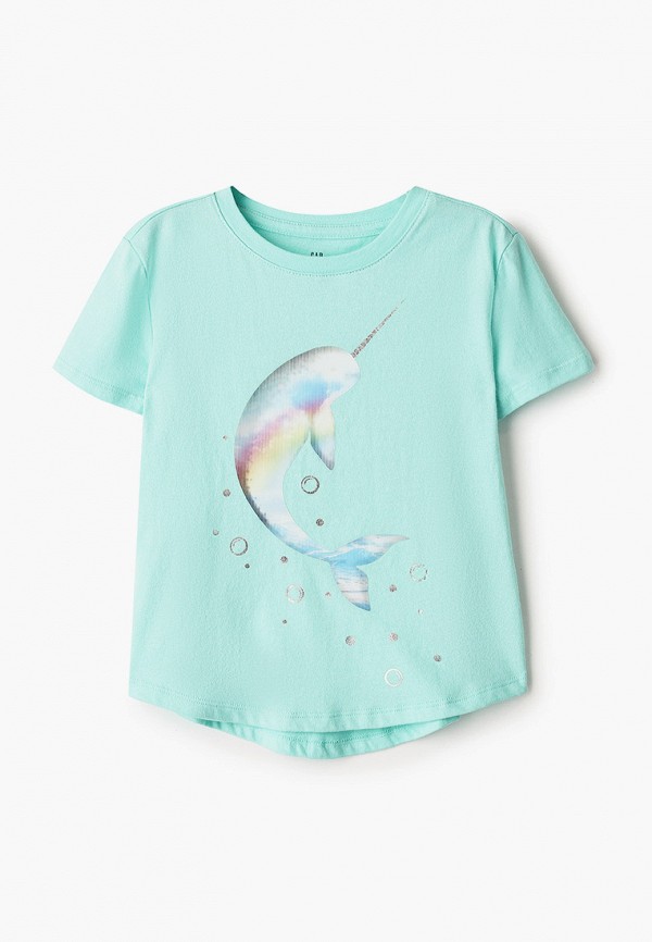 

Футболка Gap, Бирюзовый, Gap GA020EGIDRD5