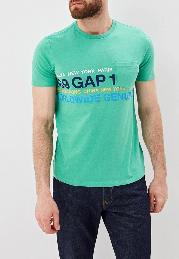 

Футболка Gap, Зеленый