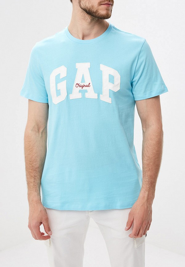 

Футболка Gap, Бирюзовый