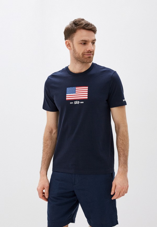 

Футболка Gap, Синий, Gap GA020EMIDMH8