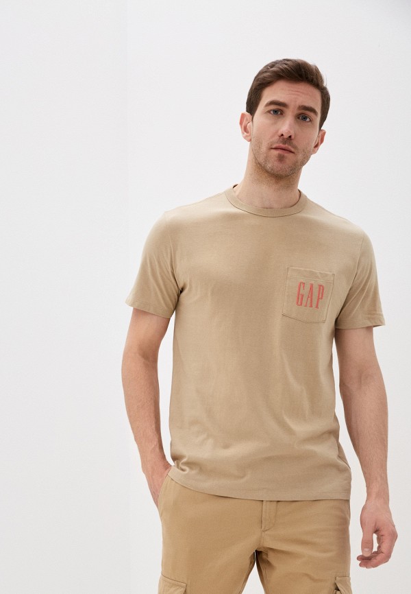 

Футболка Gap, Бежевый, Gap GA020EMIDMI7
