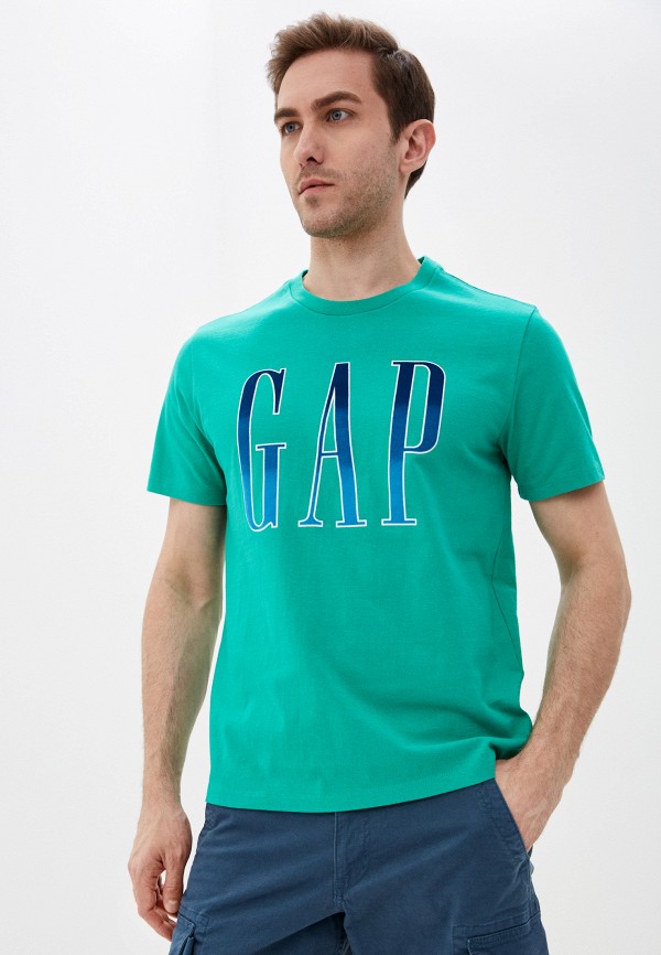 

Футболка Gap, Бирюзовый