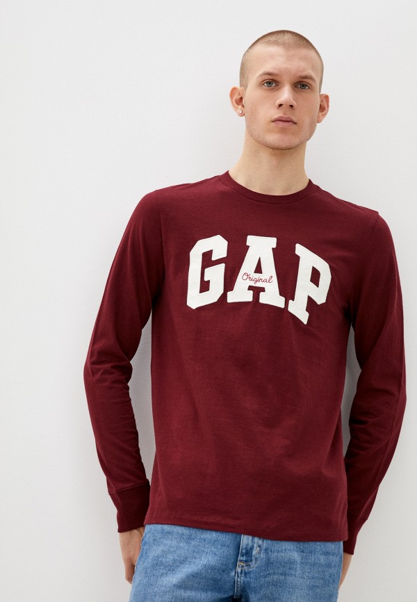 

Лонгслив Gap, Бордовый