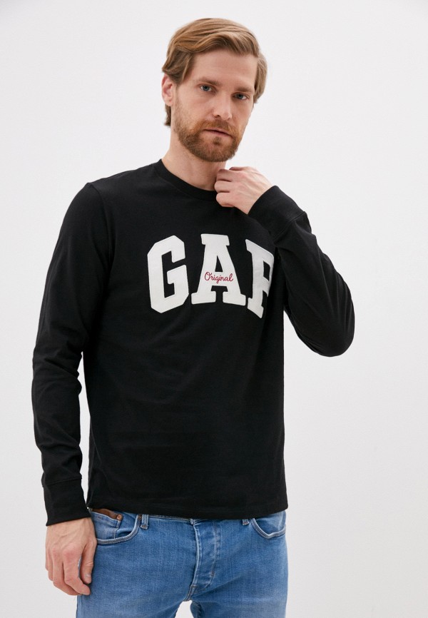 

Лонгслив Gap, Черный