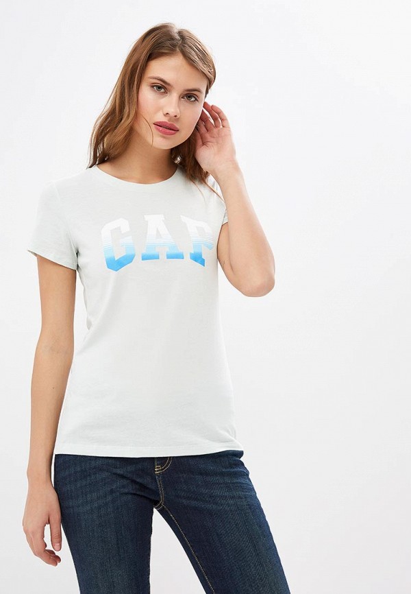 

Футболка Gap, Бирюзовый