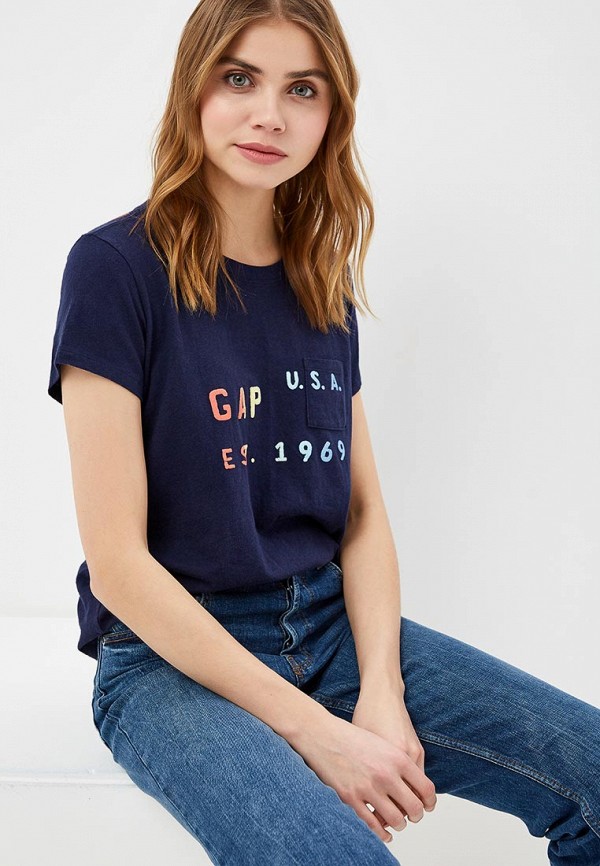 

Футболка Gap, Синий