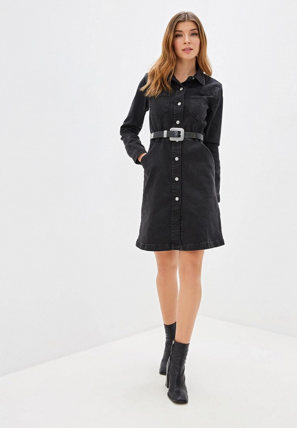 

Платье джинсовое Gap, Черный