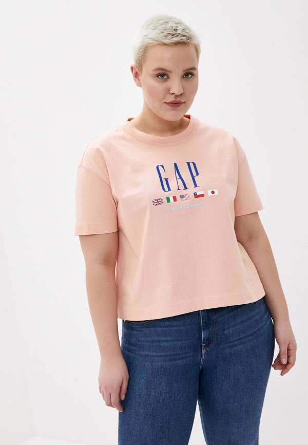 

Футболка Gap, Розовый, Gap GA020EWIDWV6