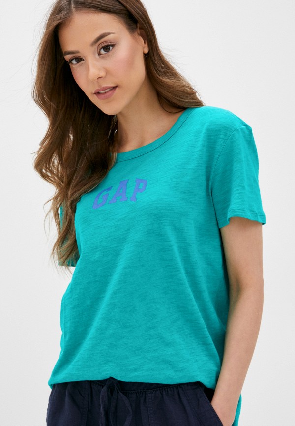 

Футболка Gap, Бирюзовый