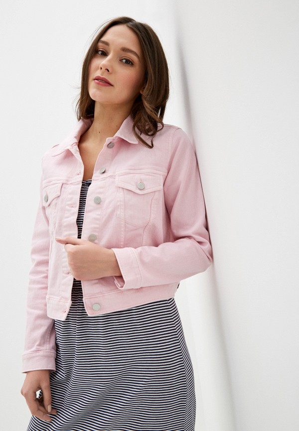 

Куртка джинсовая Gap, Розовый