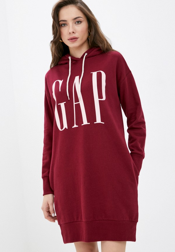 

Платье Gap, Бордовый, Gap GA020EWKBFM2