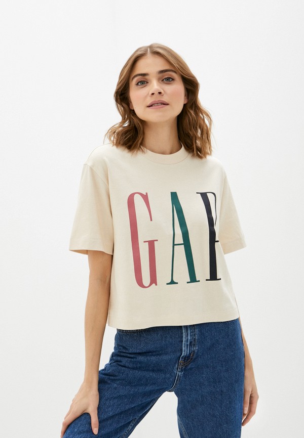 

Футболка Gap, Бежевый