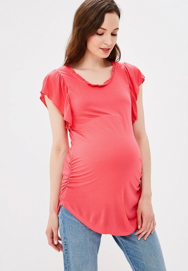 Футболка Gap Maternity розовый 337581 GA021EWBFCW5