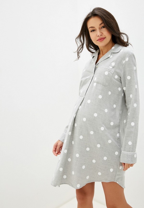 

Платье домашнее Gap Maternity, Серый