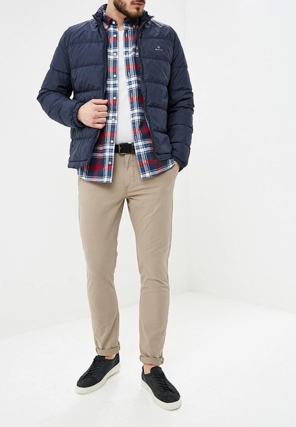 

Пуховик Gant; Gant GA121EMEGVF7, Синий