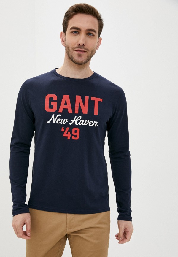 Размер лонгслива мужского. Лонгслив Гант. Gant лонгслив мужской. Gant футболка мужская. Толстовка Гант мужская.
