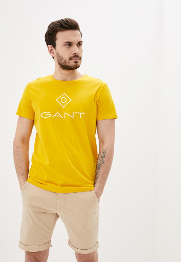 

Футболка Gant, Желтый