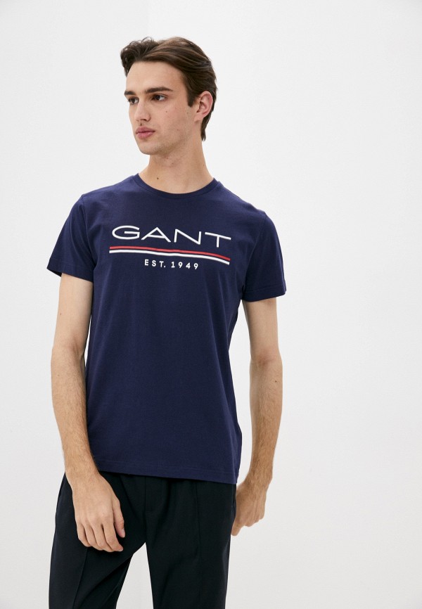 

Футболка Gant, Синий