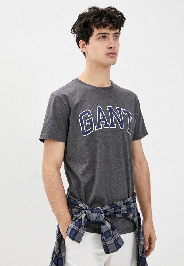 

Футболка Gant, Серый