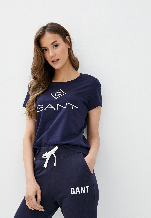 

Футболка Gant, Синий