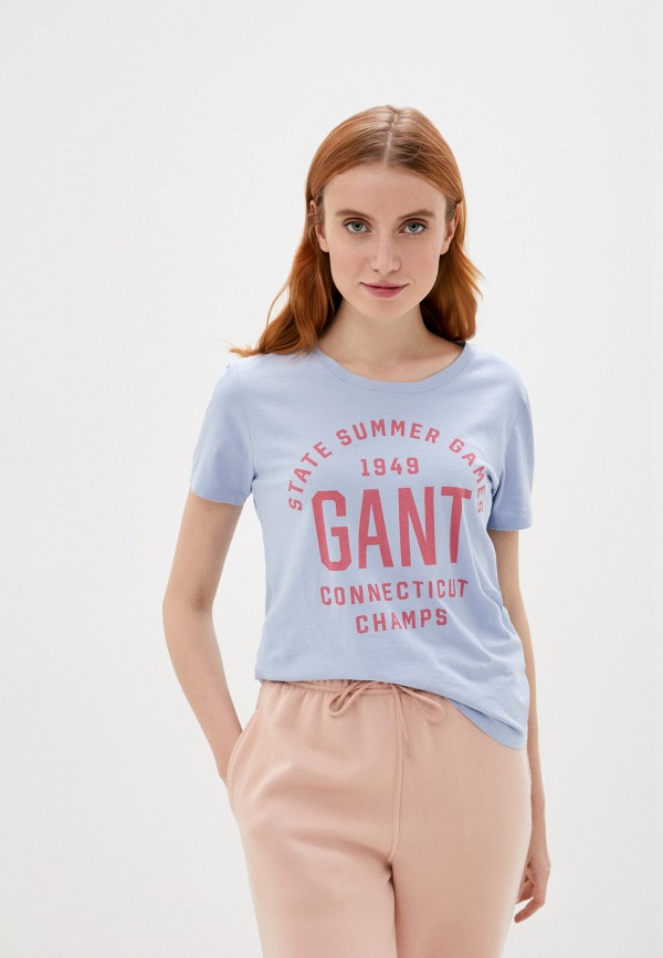 

Футболка Gant, Голубой