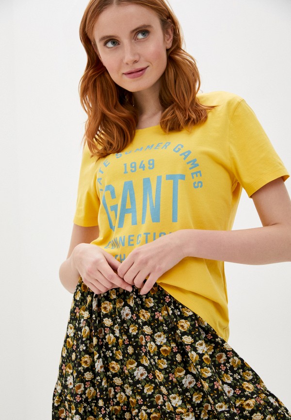 

Футболка Gant, Желтый