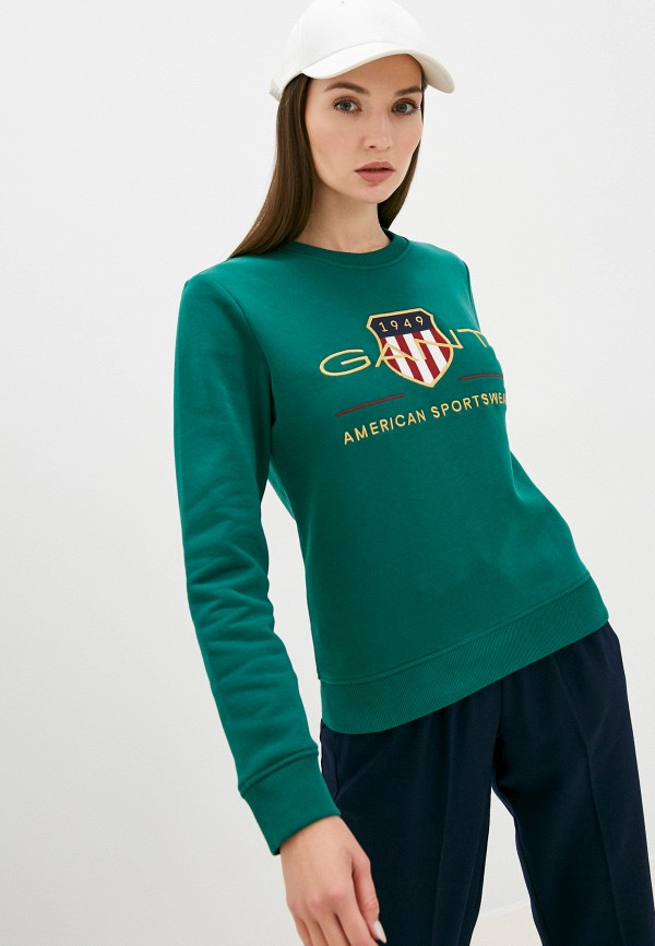 

Свитшот Gant, Зеленый, Gant GA121EWKBYF0