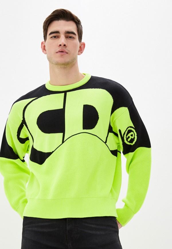 

Джемпер GCDS, Зеленый, MIX ROUND LOGO SWEATSHIRT