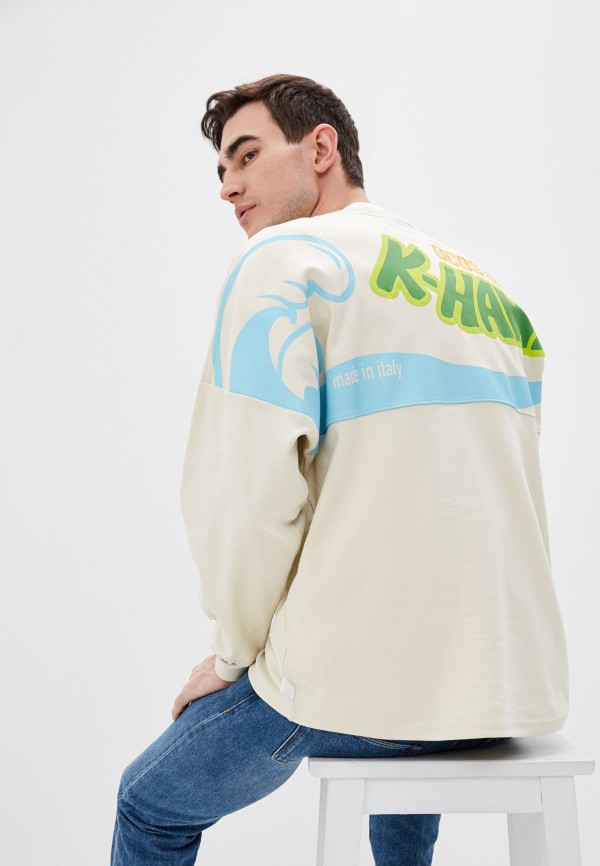 

Лонгслив GCDS, Бежевый, DREAM PARK TEE