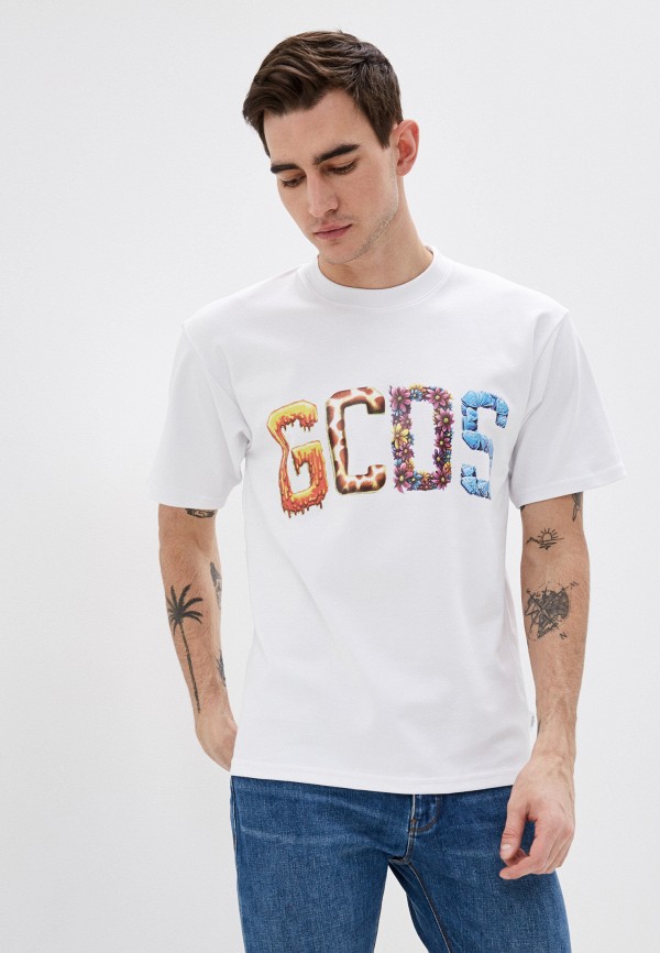 

Футболка GCDS, Белый, MUTATION LOGO TEE