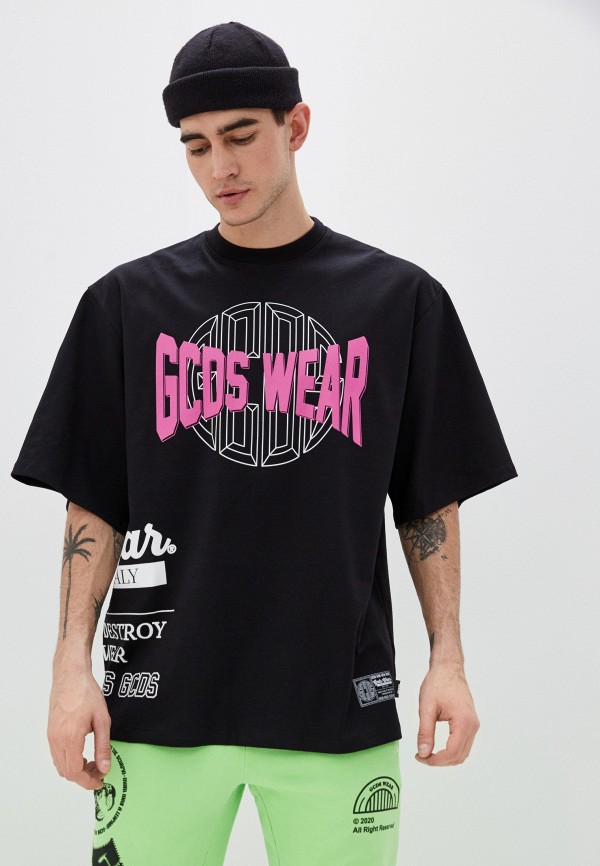 

Футболка GCDS, Черный, GAME TEE
