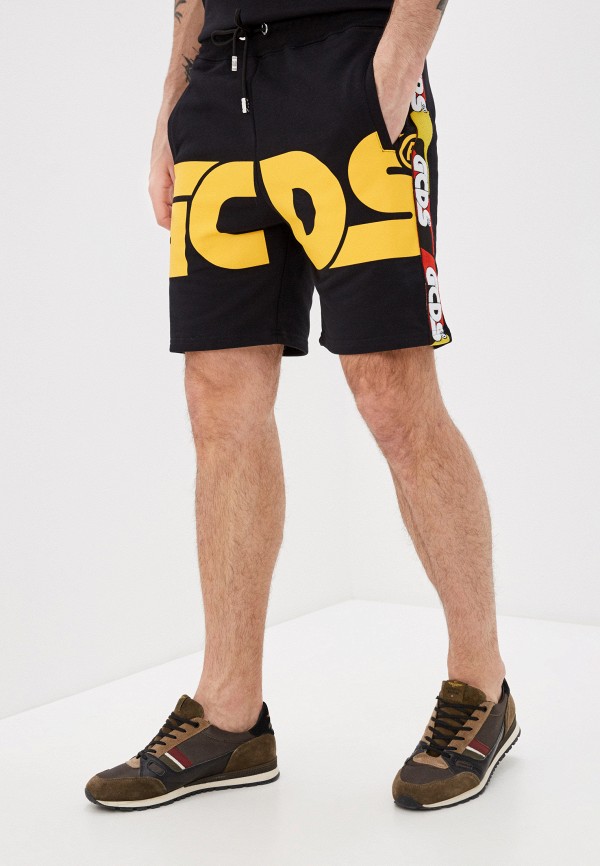 

Шорты GCDS, Черный, NEW HUGE LOGO SHORTS