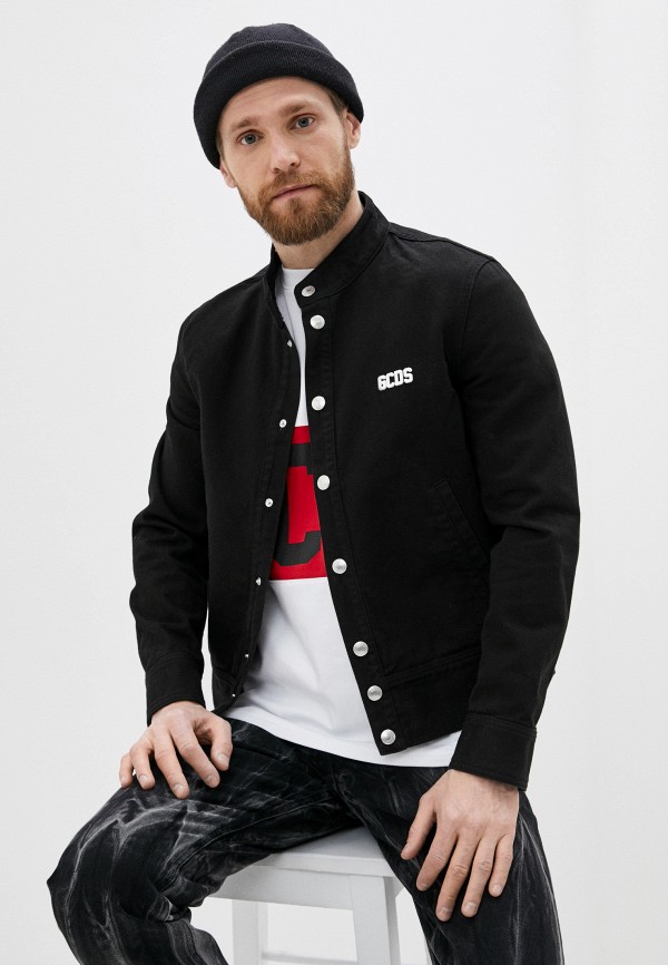 

Куртка джинсовая GCDS, Черный, LOBBY BOY JACKET