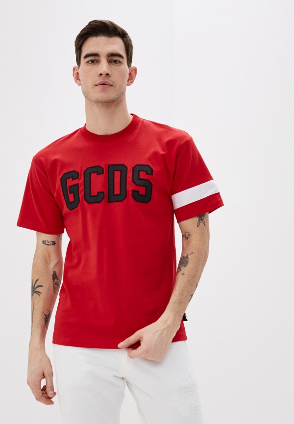 

Футболка GCDS, Красный, LOGO TEE