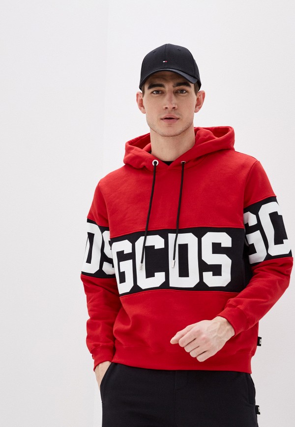 

Худи GCDS, Красный, BAND LOGO HOODIE