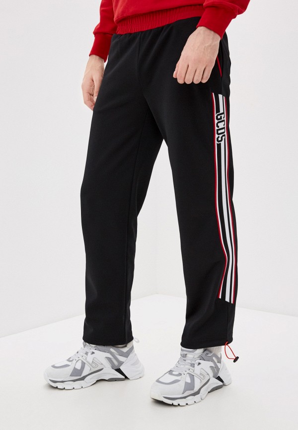 

Брюки спортивные GCDS, Черный, WIDE TRACKSUIT PANTS