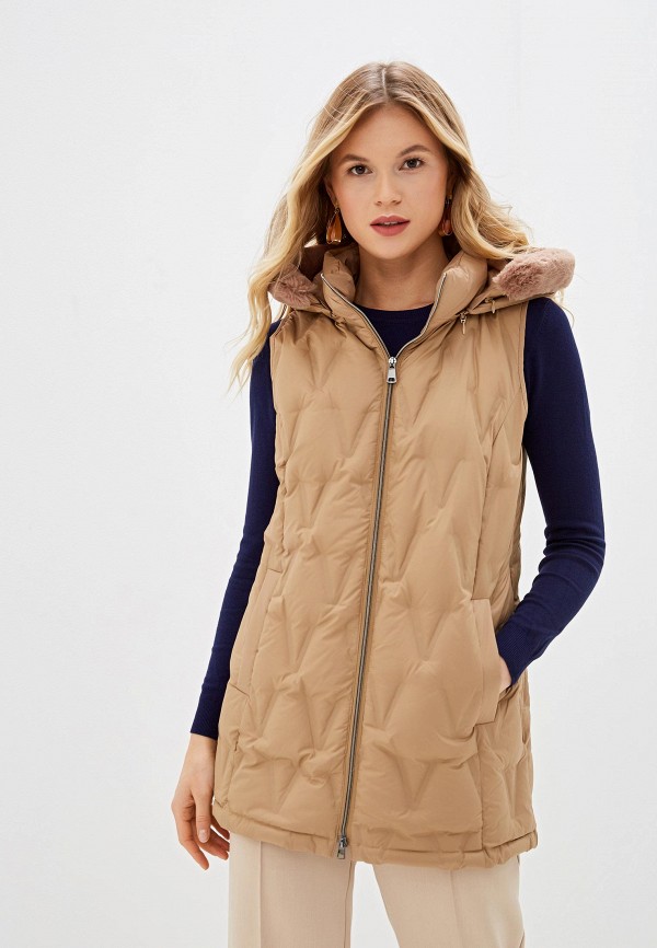 

Жилет утепленный Gerry Weber, Бежевый, Gerry Weber GE002EWGEHP8
