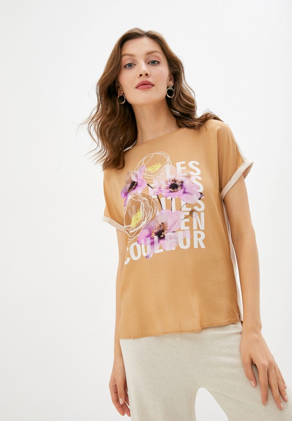 

Футболка Gerry Weber, Бежевый, Gerry Weber GE002EWKNHQ9