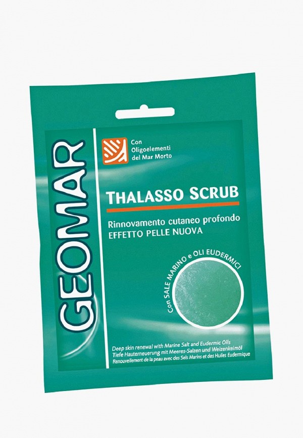 

Скраб для тела Geomar, Зеленый, Талассо (Саше) 85 гр