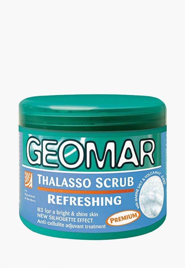 

Скраб для тела Geomar, Прозрачный, Талассо освежающий 600 гр