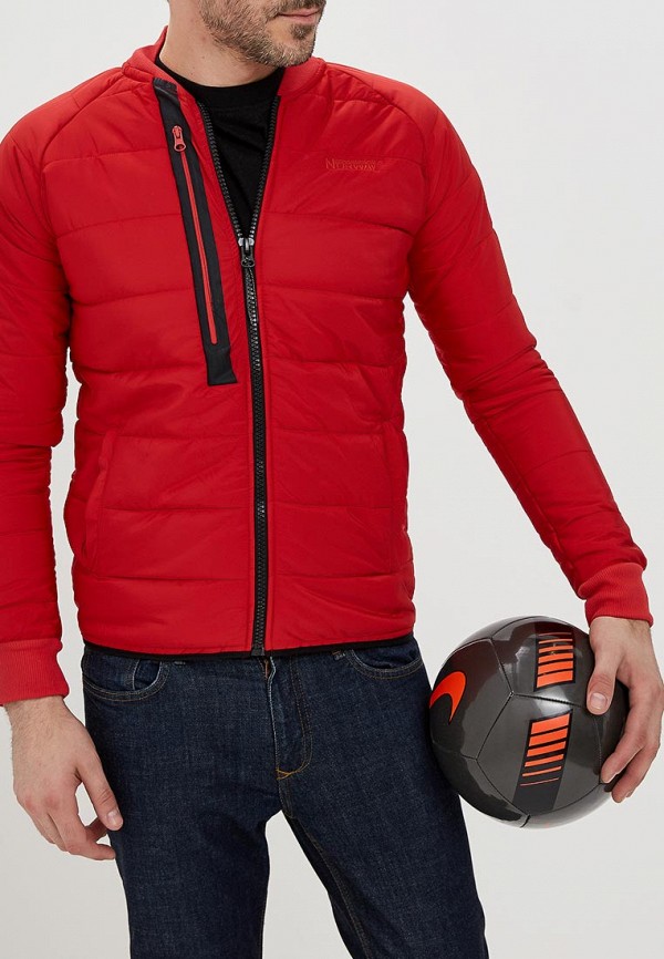 

Куртка утепленная Geographical Norway, Красный