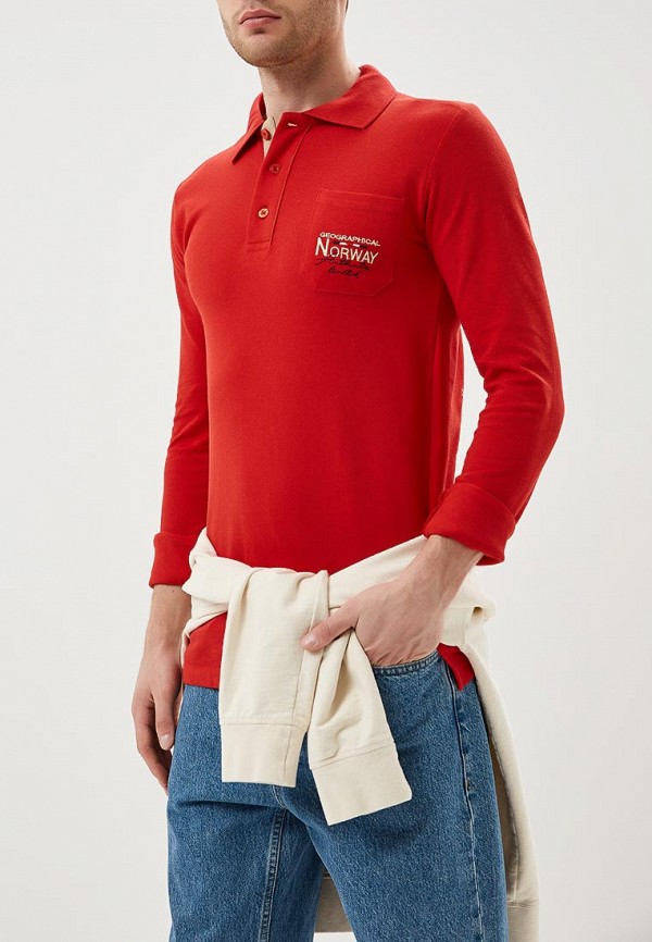 

Поло Geographical Norway, Красный