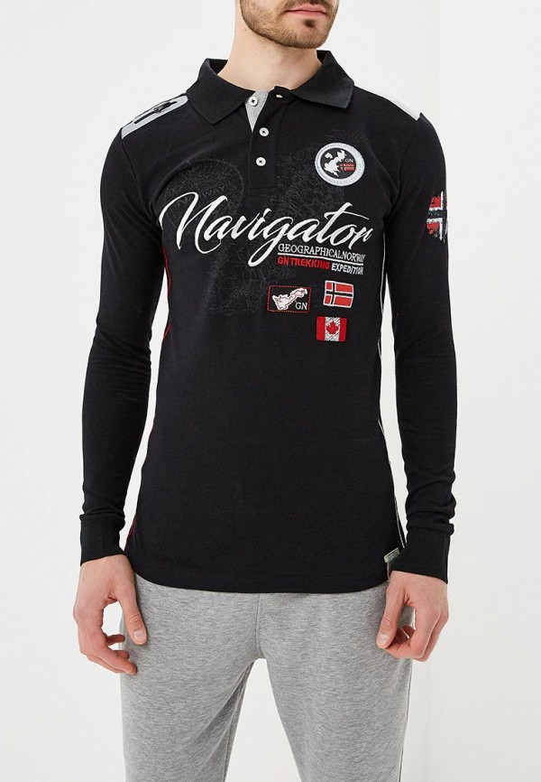 

Поло Geographical Norway, Черный