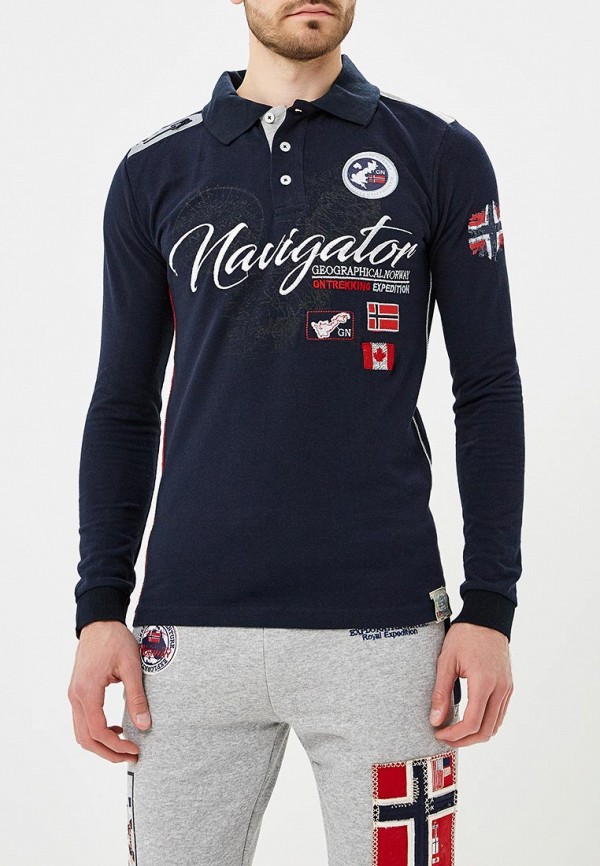 

Поло Geographical Norway, Синий