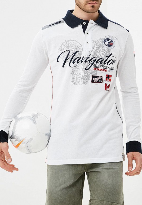 

Поло Geographical Norway, Белый