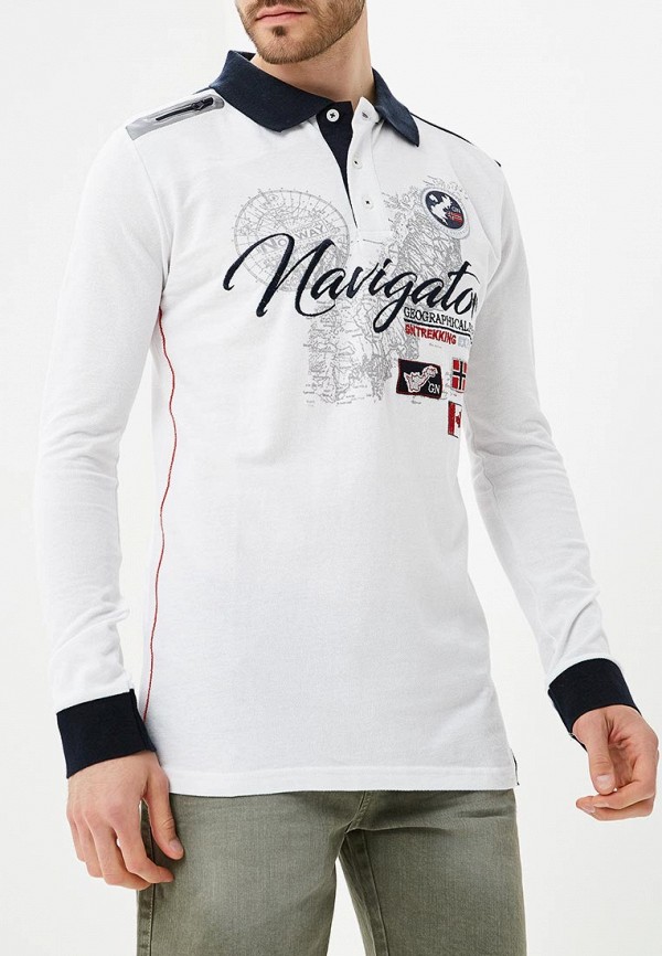 

Поло Geographical Norway, Белый