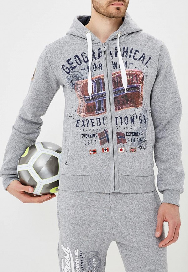 

Толстовка Geographical Norway, Серый